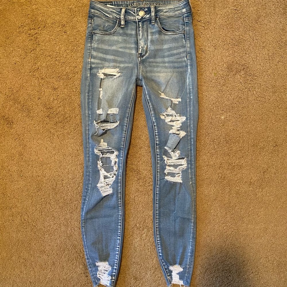 American Eagle High-Rise Skinny Jeans